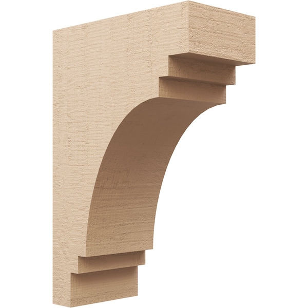 Ekena Millwork 10"W x 20"D x 30"H Classic Pescadero Rough Cedar Woodgrain TimberThane Corbel, Primed Tan CORUR10X20X30PECRCPR - main